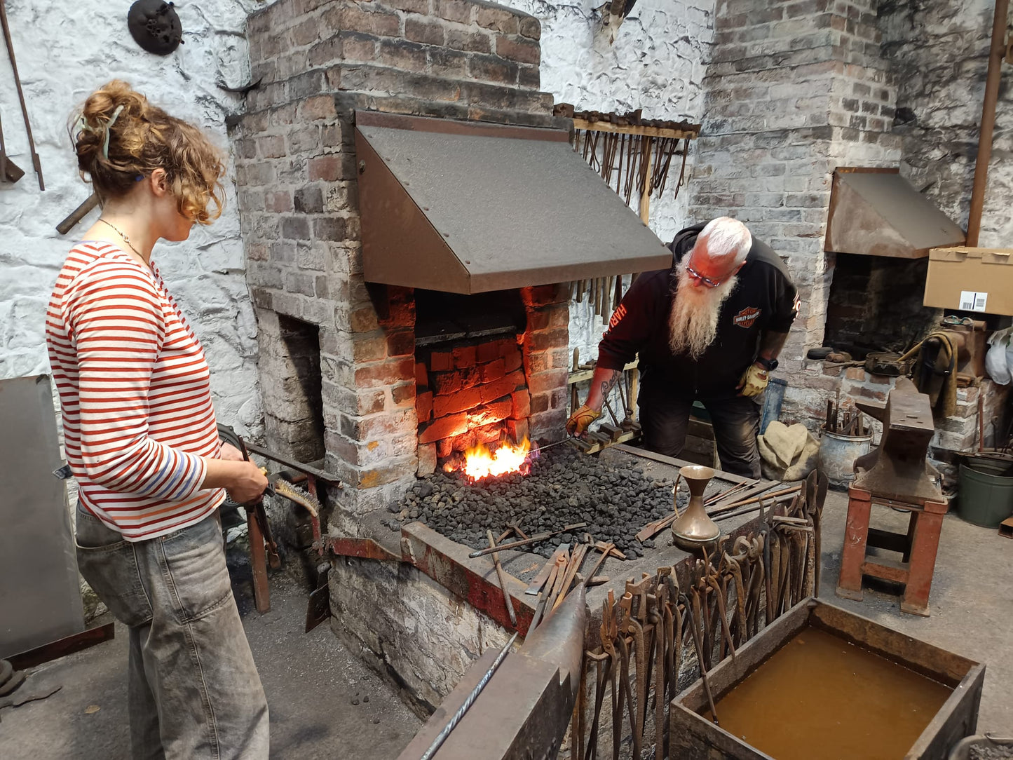 Making a Fire Poker - Blacksmithing workshop