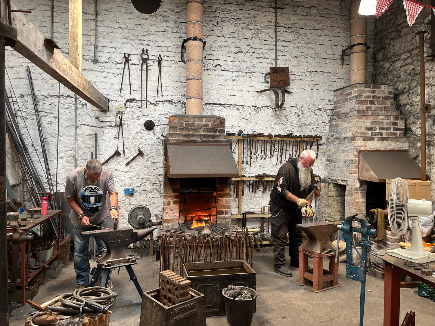 Making a Fire Poker - Blacksmithing workshop