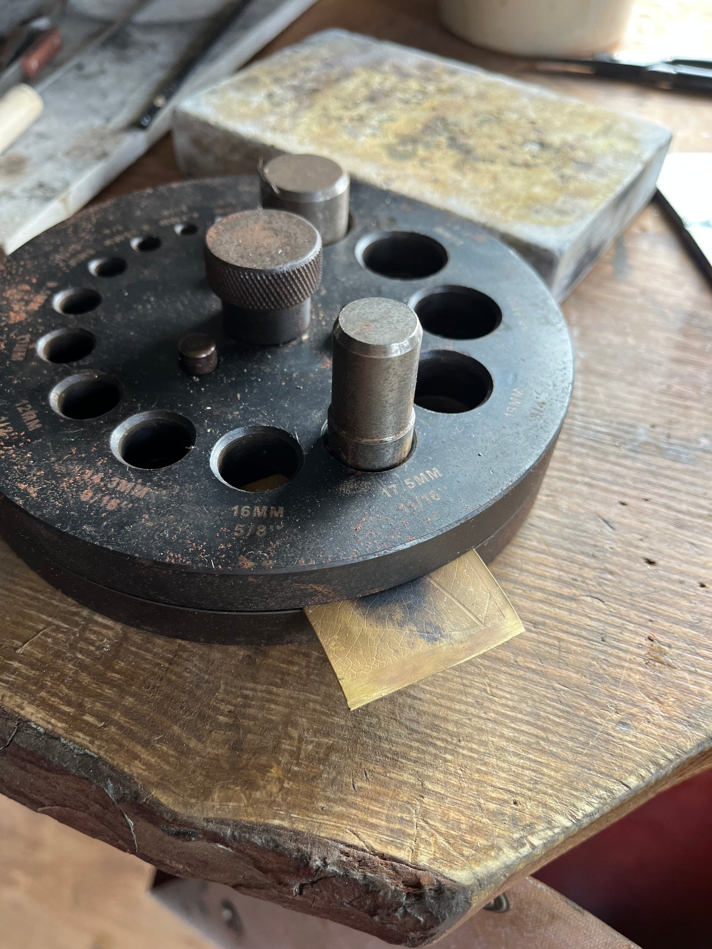 Texture and Forming - beginner jewellery workshop