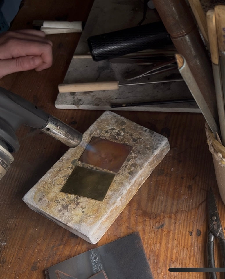Texture and Forming - beginner jewellery workshop