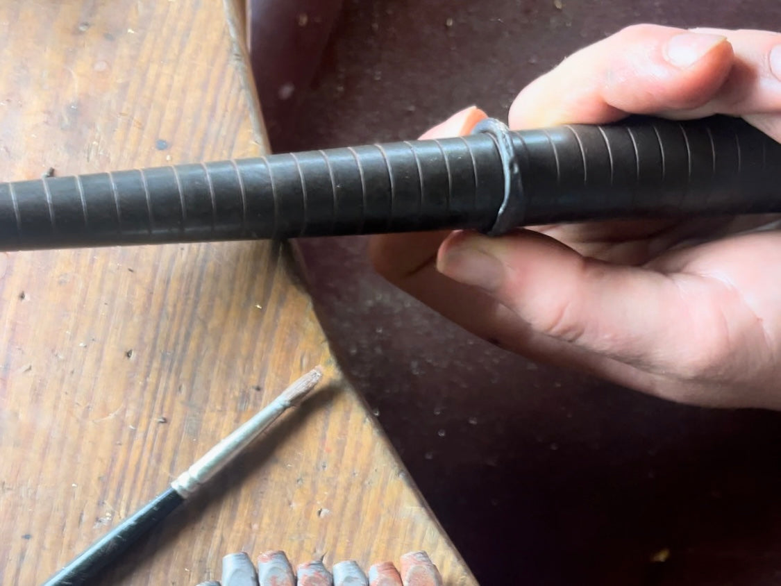 Sterling silver stacker ring making - beginner jewellery workshop