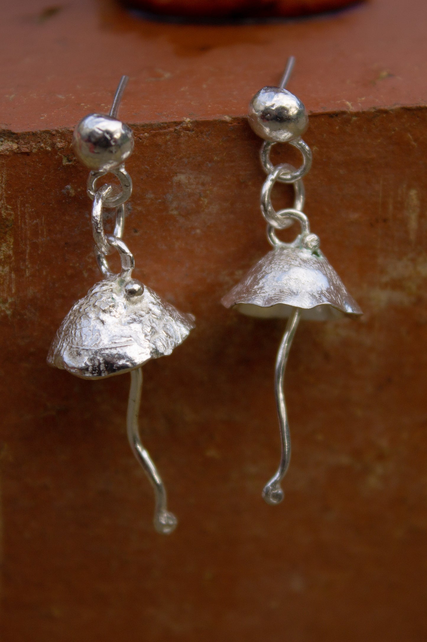 Madarch/Mushroom Stud Earrings (made to order)