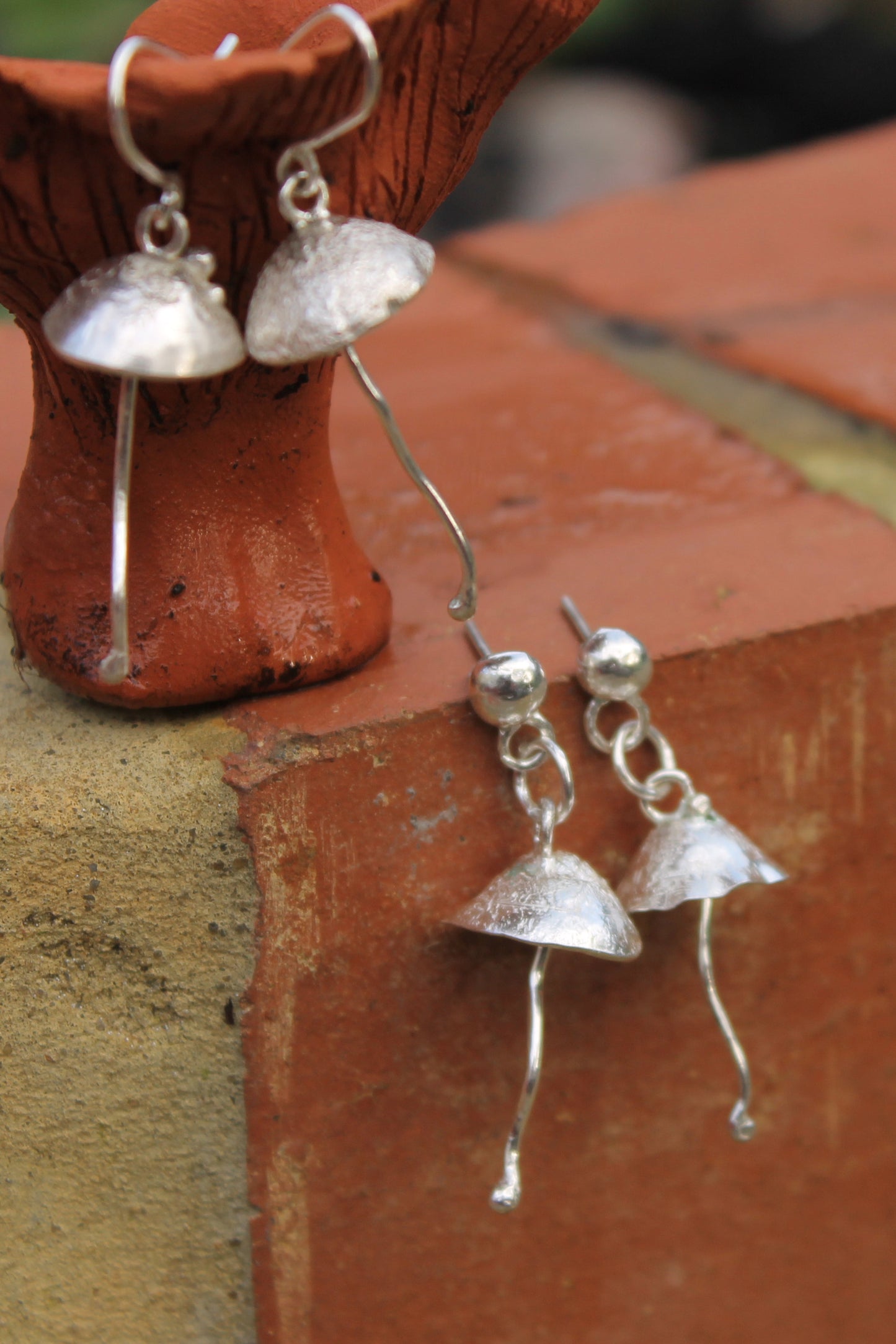 Madarch/Mushroom Stud Earrings (made to order)