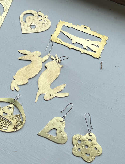 Sawing and Soldering - beginner jewellery workshop