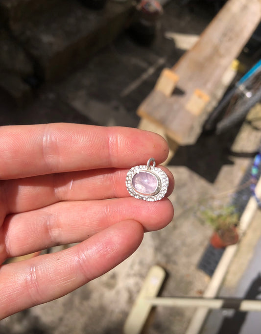 Bezel stone setting - beginner jewellery workshop